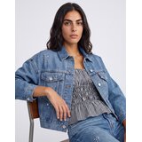 Levi's LOOSE CROP TRUCKER Plava | shoptok.hr