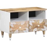 vidaXL TV omarica 70x33,5x46 cm Masivni les Mango Cene