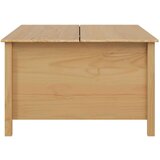  Stolić za kavu Medeno smeđa 79.5 x 79.5 x 49 cm Čvrsto borovo drvo - boja meda | shoptok.hr