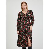 Orsay red-Black Women Floral Dress - Women Cene
