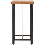  Barski stol 55 x 55 x 107 cm od masivnog drva bagrema i željeza | shoptok.hr
