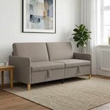SOFA s pohranom Sivosmeđa 192 x 78 x 87 cm Poliester | Shoptok.si