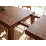 Livetastic JEDILNA MIZA, masivno akacija rjava | Shoptok.si