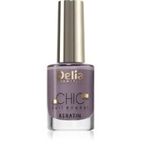 Delia Cosmetics Chic lak za nohte s keratinom odtenek Velvet 12 11 ml | Shoptok.si