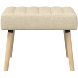  Klupa s utorima Krem 60 x 40 x 45 cm Tkanina | Eponuda.com