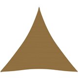 vidaXL Senčno jadro 160 g/m² taupe 4,5x4,5x4,5 m HDPE Cene