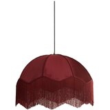 Light & Living Bordo rdeča viseča svetilka s tekstilnim senčilom ø 50 cm Malacia – Cene