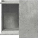  Kutija z mačji pijesak boja betona 53x53x51cm konstruirano drvo | shoptok.hr