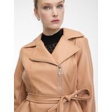 Orsay Light brown women's faux leather jacket - Women's | ePonuda.com