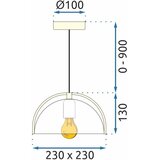 Toolight stropni visilica APP1216-1CP | shoptok.hr
