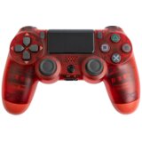 TelempireInternationalEnterpriseCompa Joypad Dual Shock bezicni kontroler za PS4 transparent crveni Cene