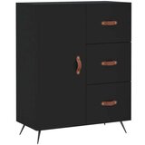  Komoda crna 69 5 x 34 x 90 cm od konstruiranog drva | shoptok.hr