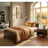 Mebela Krevet samac Lux, 90x190 cm, Venge | Eponuda.com