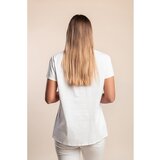 Fenzy Bombažna Srajca S Kratkimi Rokavi, Bela | Shoptok.si