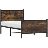  Metalni okvir kreveta bez madraca boja hrasta 90x200 cm | shoptok.hr