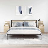  Noćni ormarići s 2 ladice 2 kom sonoma hrast 38x34x80 cm | shoptok.hr