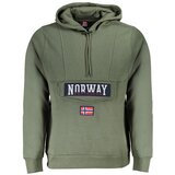 Norway 1963 Muška Zelena Majica s Patentnim Zatvaračem | shoptok.hr