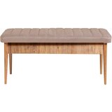 Woody Fashion Trpezarijska klupa Vina Bench 110x48x40cm Bež Cijene
