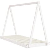  Okvir za dječji krevet bijeli 80 x 200 cm od masivne borovine | shoptok.hr