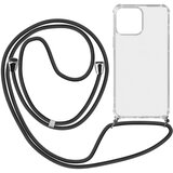 AVIZAR Ovitek z vrvico za iPhone 13, odporen proti udarcem z nastavljivim ovratnim trakom - crn, (20632724) Cene
