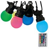  LED RGB spoljašnja girlanda STRING 13 m 15xLED/0,5W/230V IP44 | Eponuda.com
