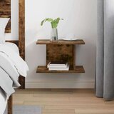  Noćni ormarić Dimljeni hrast 40 x 30 x 25 cm Konstruirano drvo | shoptok.hr