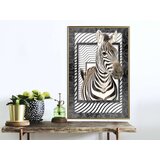  Poster - Zebra in the Frame 40x60 | shoptok.hr