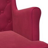  Fotelja Vinska crvena Baršun | shoptok.hr