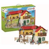 Schleich 42407 - Farm World - kmečka hiša s hlevom in živalmi Cene