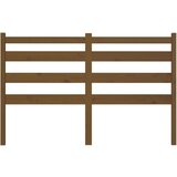  Posteljno vzglavje medeno rjavo 146x4x100 cm trdna borovina, (20643742) | Shoptok.si