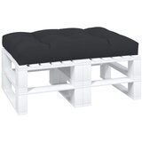  Jastuk za palete crni 120 x 80 x 12 cm od tkanine | Eponuda.com