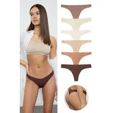 TRENDYOLMILLA Ženski set donjeg veša Thmaw25Ku00039, 6 komada, Smeđi Cene