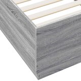  Okvir za krevet boja hrasta 100x200 cm od konstruiranog drva | shoptok.hr