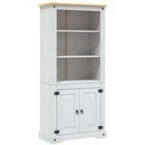 vidaXL Kredenca mehiška borovina Corona Range bela 80x40x170 cm | Shoptok.si
