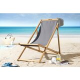 Ambia Garden STOL ZA PLAŽO barve akacije, temno siva | Shoptok.si