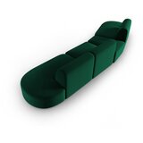 Milo Casa Zelena žametna sedežna garnitura levi kot 428 cm Paolo – | Shoptok.si