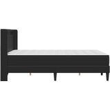  Okvir kreveta s madracem Crna 140 x 190 cm Umjetna koža | shoptok.hr