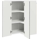 vidaXL Stenska kuhinjska omarica s polico Siva Sonoma 57 x 57 x 80 cm | Shoptok.si