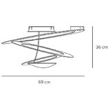 ARTEMIDE AR 1247010A - Plafonska svetiljka PIRCE MINI 1xR7s/330W/230V | Eponuda.com