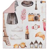 OYO kids Bijelo-roza dječja deka 80x100 cm - | shoptok.hr
