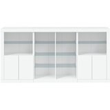  Komoda s LED svjetlima bijela 202x37x100 cm | Eponuda.com