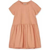 Liewood Dječja haljina boja: bež, mini, širi se prema dolje