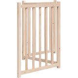  Vrata za pse sklopiva 3 panela 150 cm masivna jelovina | shoptok.hr