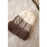 Kesi Women's cap Samara K346 cappuccino+ecru | shoptok.hr
