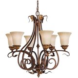 Elstead Lighting Feiss FE-SONOMAVALLEY6 - Luster na lancu SONOMA VALLEY 6xE27/60W/230V | Eponuda.com