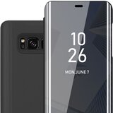 Cadorabo CASE, združljiv s Samsungom v turmalinski črni barvi - prozorno za zaščito z ogledalom z ogledalom s funkcijo stojala 360 stopinj zaščita, (20569978) | Shoptok.si