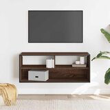 TV ormarić boja hrasta 100x31x39,5 cm konstruirano drvo i metal | Eponuda.ba