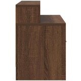 vidaXL Nočna omarica z predalom rjavi hrast 51x31x47 cm | Shoptok.si