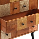 vidaXL Komoda s ladicama od masivnog bagremovog drva 60 x 30 x 75 cm | shoptok.hr