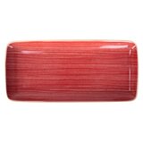 Ariane porcelain Ariane Terra Red pravokutna plata, 36x16.5cm 6/1 set | shoptok.hr